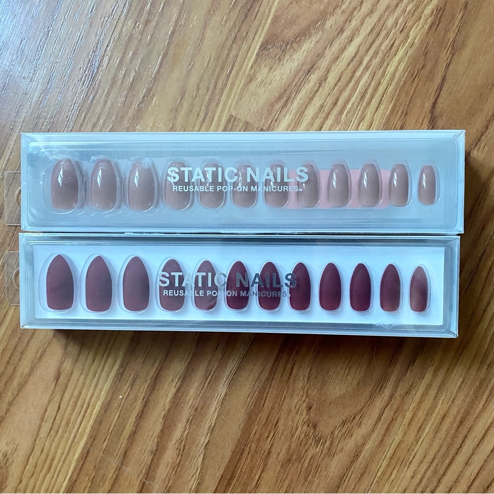 NWOT - 2 sets of Static Nails Press-On Nails